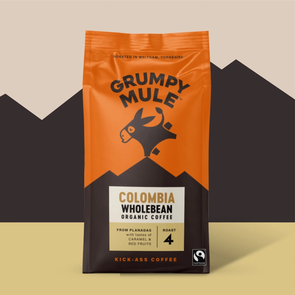 Grumpy Mule Colombia Coffee Beans (200g) gallery image #1