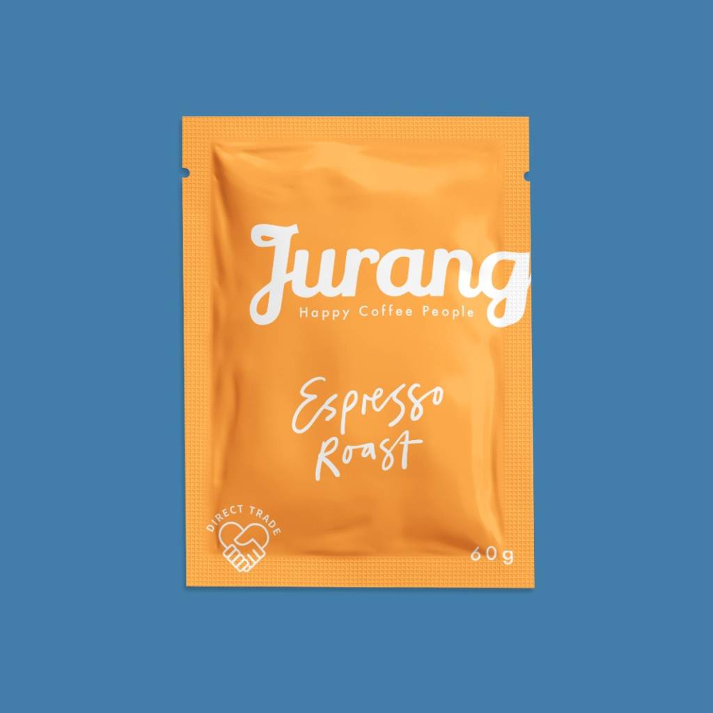 Jurang Happy Coffee Sachets - Espresso Roast (45x60g) gallery image #3