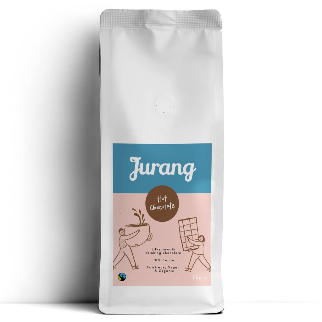 Jurang Fairtrade Hot Chocolate 33% Cocoa (1kg) gallery image #1