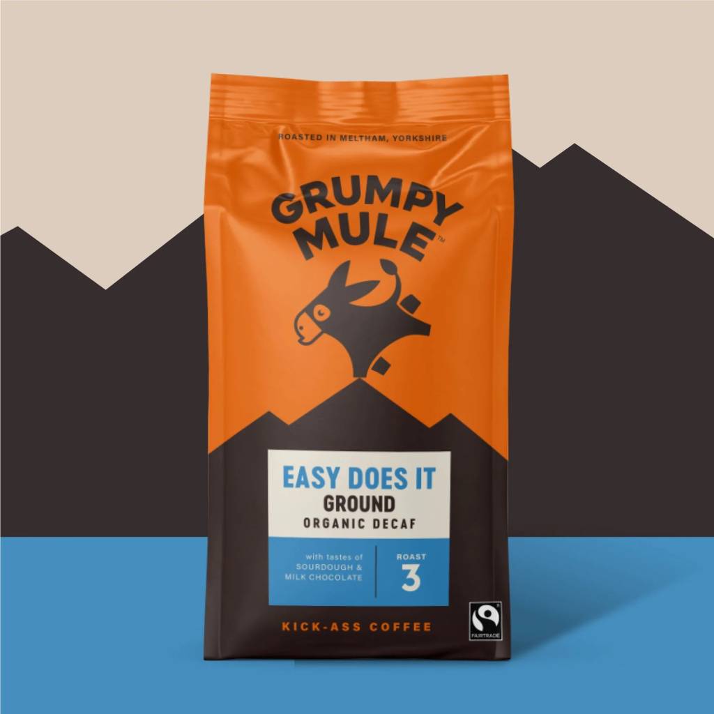 Grumpy Mule Easy Does It Ground Coffee (200g) gallery image #1