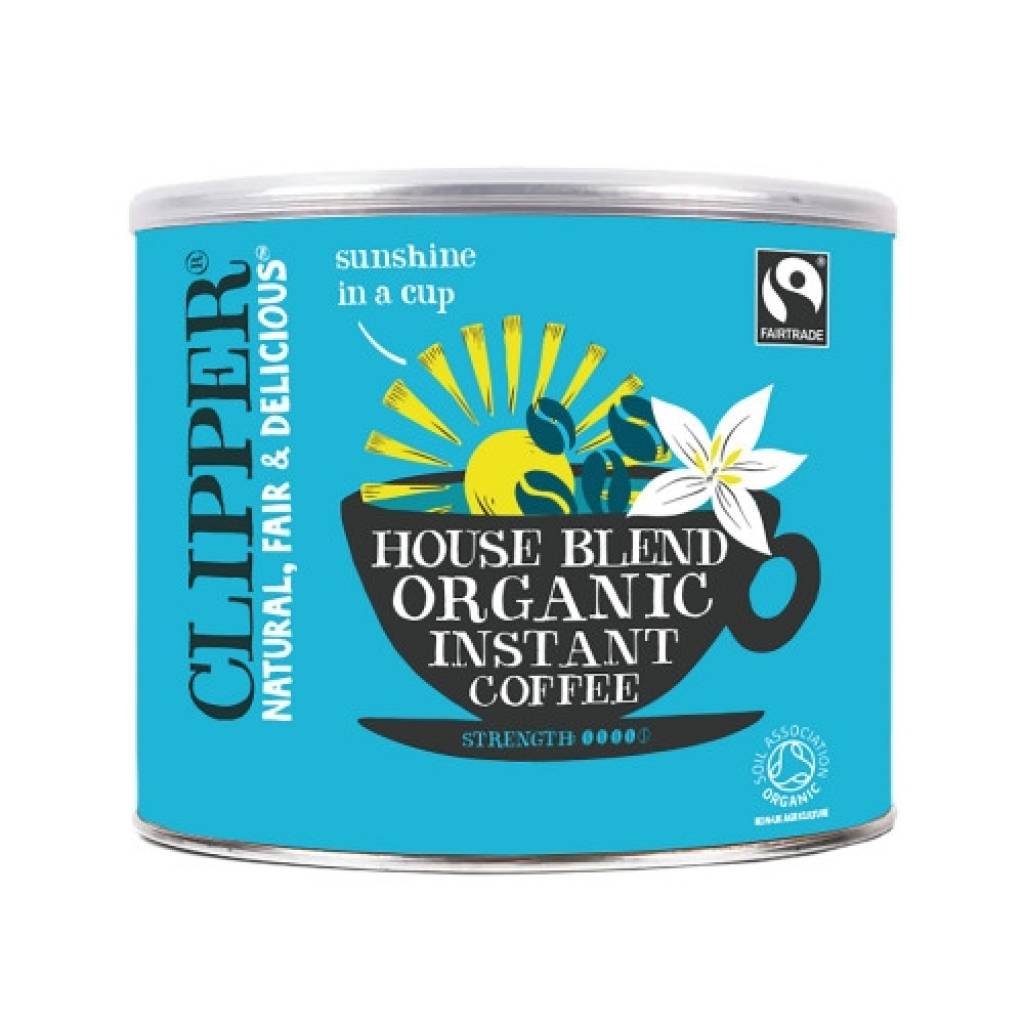 Clipper Fairtrade House Blend Organic Instant Coffee (500g) gallery image #1