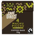 Cafedirect Machu Picchu Fairtrade Coffee Bags (10x7g) gallery thumbnail #1