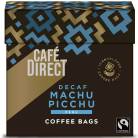 Cafedirect Decaf Machu Picchu Fairtrade Coffee Bags (10x7g) gallery thumbnail #1